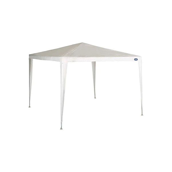 Barraca Gazebo Ráfia Branco - 3m X 3m - Mor