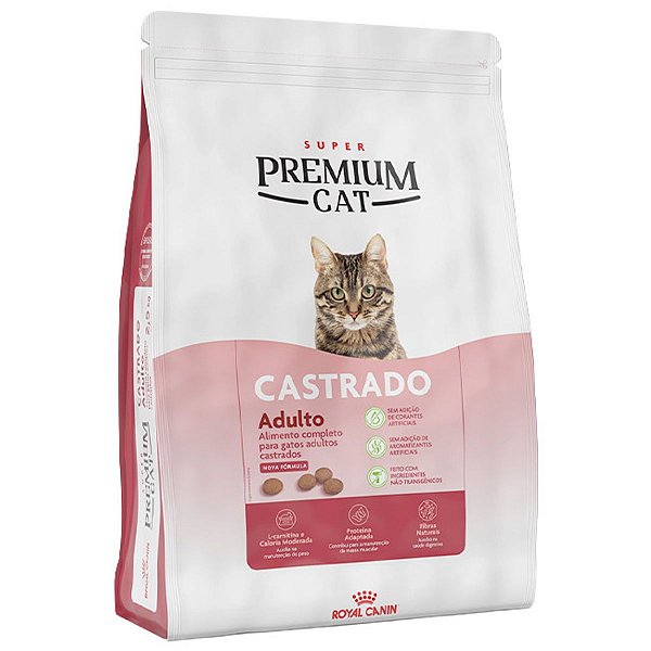 Ração Royal Canin Super Premium Cat Castrado 10,1 Kg  - Gatos Adultos Castrados