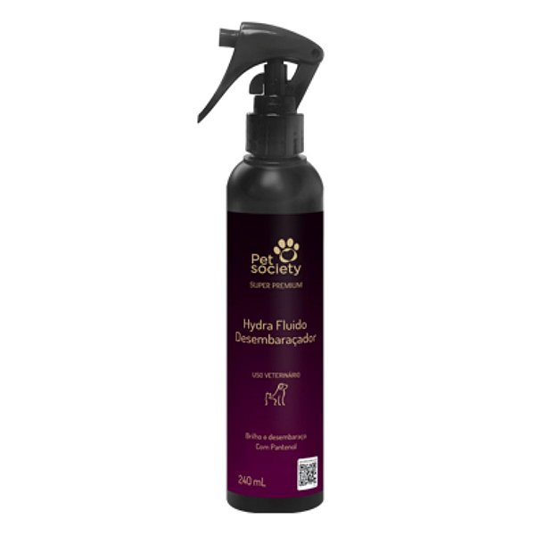 Hydra Fluido Desembaraçador Para Cães e Gatos 240ml - Pet Society