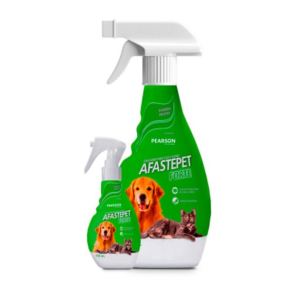 Spray Educador Para Cães e Gatos Afaste Pet Forte 150ml - Pearson - Repelente Oftálmico, Adestramento