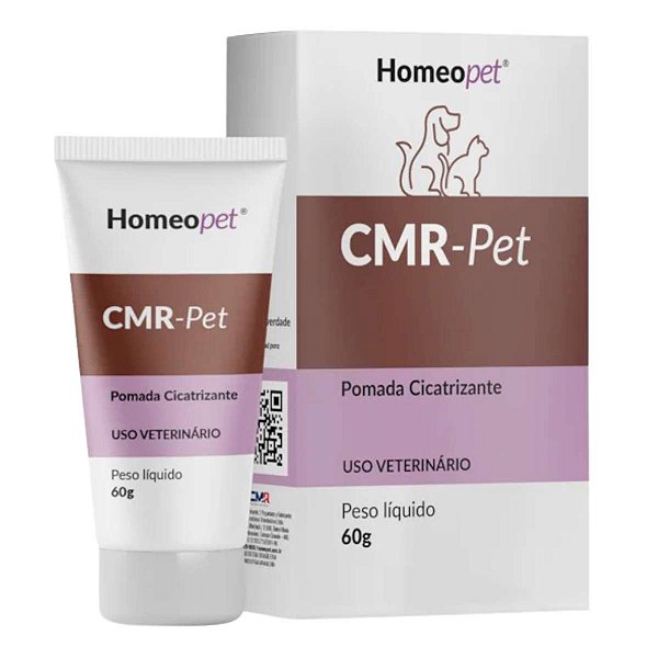 CMR PET 60 G - Pomada Cicatrizante - Homeopet