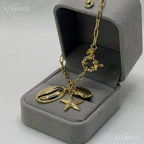 Pulseira Conhcas Beach - Ouro