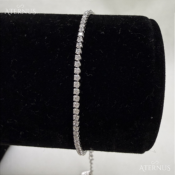 Pulseira Riviera Delicada - Ródio