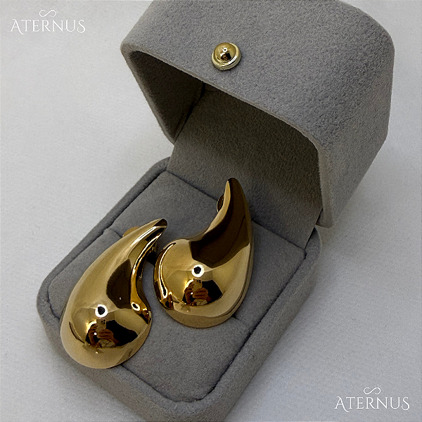 Brinco Gota - Ouro