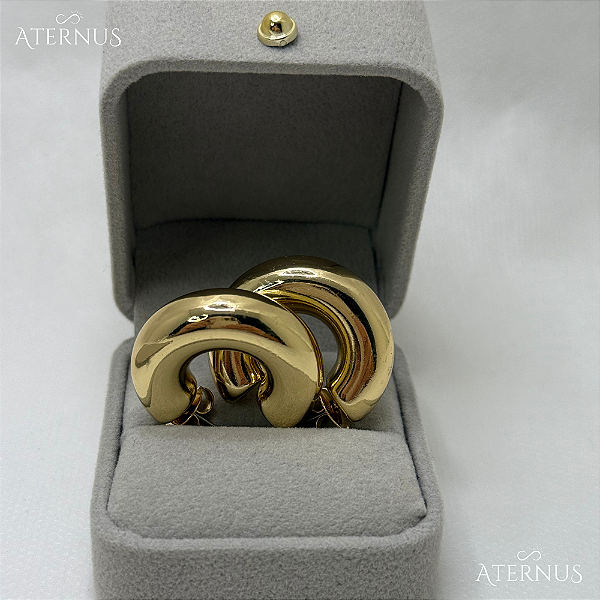 Brinco Argola Aço Inox