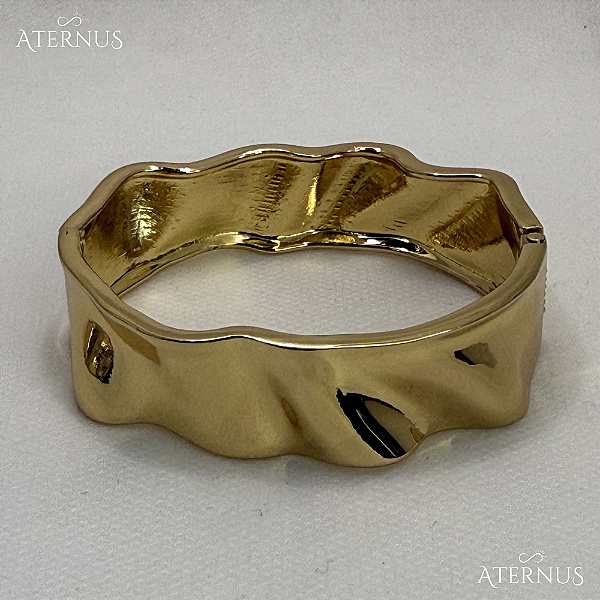 Bracelete Curvado - Ouro