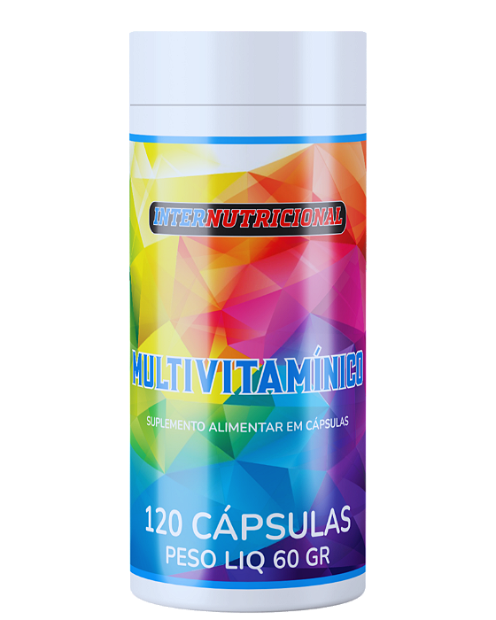 Multivitamínico com 120 cápsulas