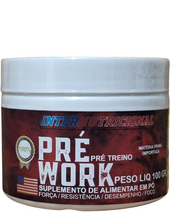 Pré Work 100 gramas Frutas amarelas