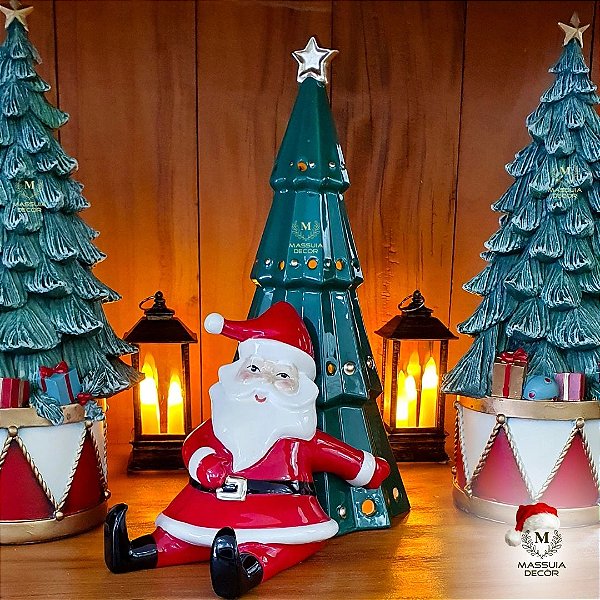 Porta-Velas Noelino Preguiçoso