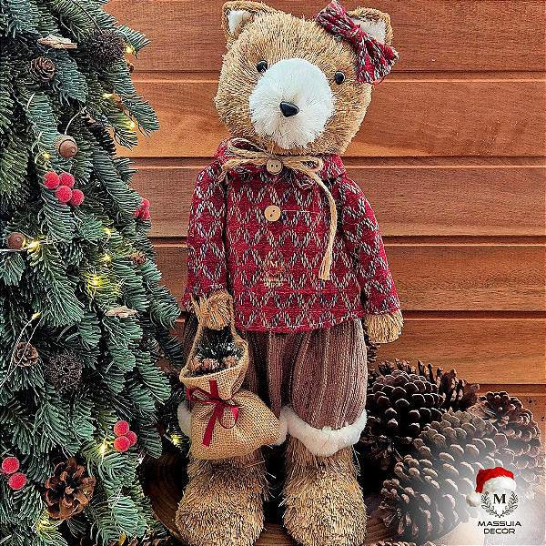 Ursa com Casaco Vermelho