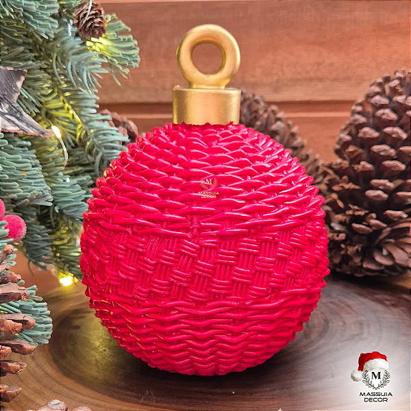 Bola de Natal Vermelha
