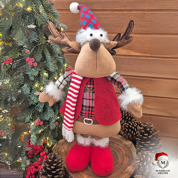 Alce de Cachecol Listrado Expansível