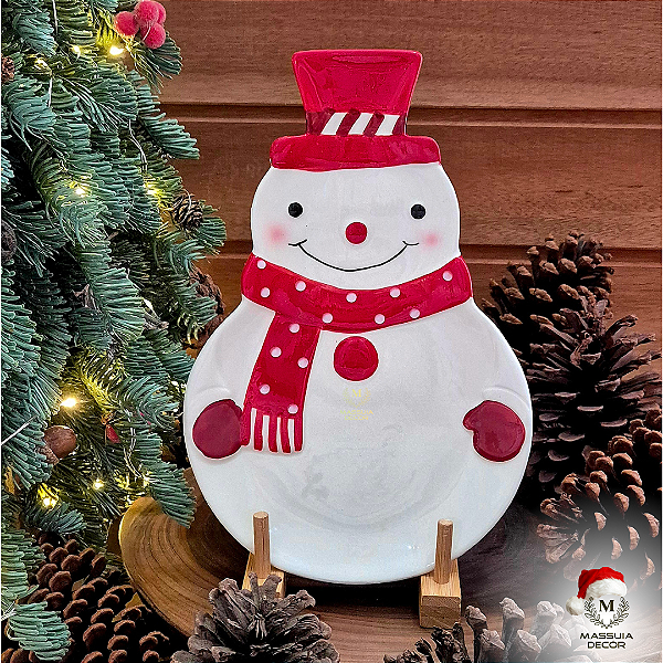 Petisqueira Boneco de Neve