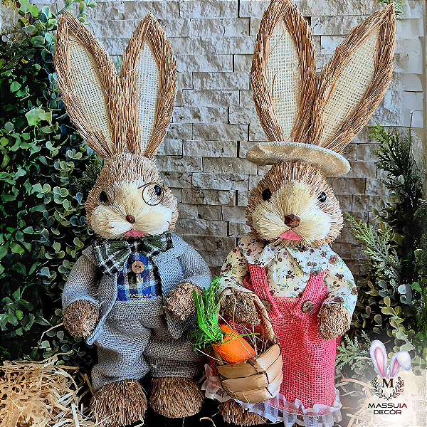 Casal Coelhos Peter e Beatrice