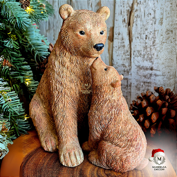 Papai Urso e filhote