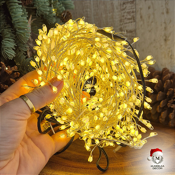 Cordão LED 500 Lâmpadas