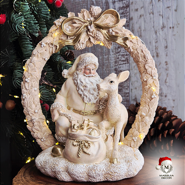 Santa Klaus e Rudolph