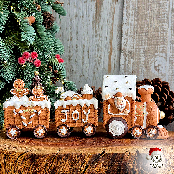 Trenzinho Gingerbread