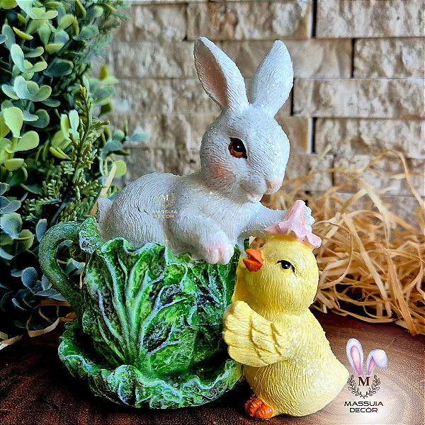 Coelho na Xícara e Pintinho