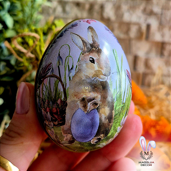 Mini Latinha Ovo Garden