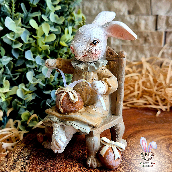 Coelhinha Decoradora de Ovos