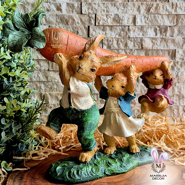 Família de Coelhos Carrot