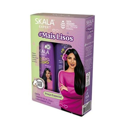 Kit Skala Shampoo e Condicionador #MaisLisos 325ML