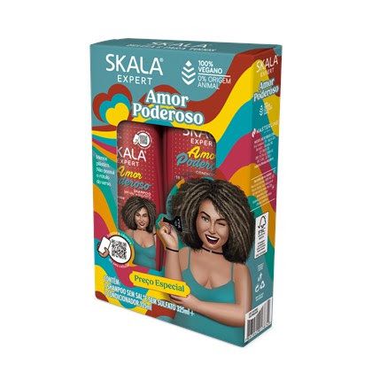Kit Skala Shampoo e Condicionador Amor Poderoso