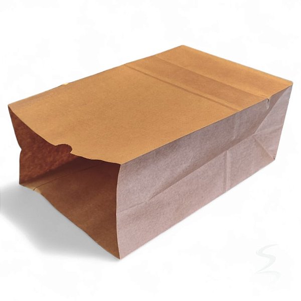 Sacos Kraft Pequeno Delivery Lanches 15x22x8- 50 Unid