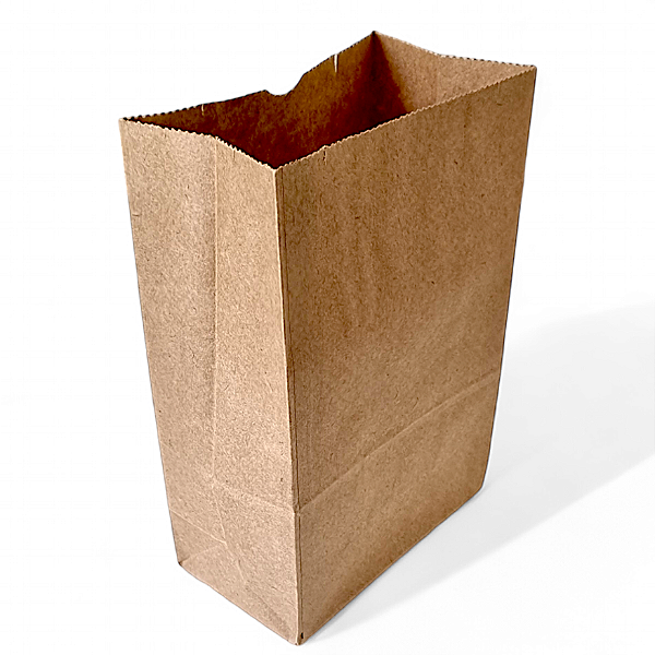 Kit 50 Sacos Kraft 18x22x9cm para Delivery