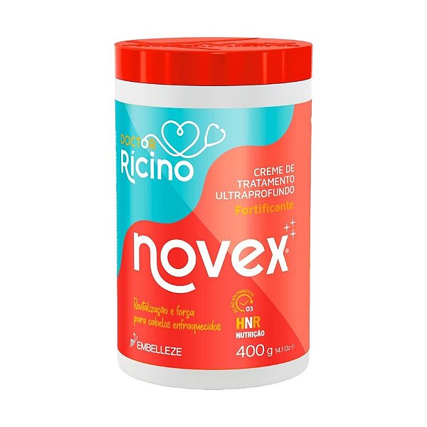 Novex Doctor Rícino Mascara De Tratamento 400g Embelleze