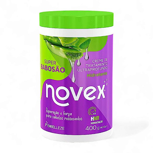 Novex Meu Babosao Creme De Tratamento 400g Embelleze Super Reparação
