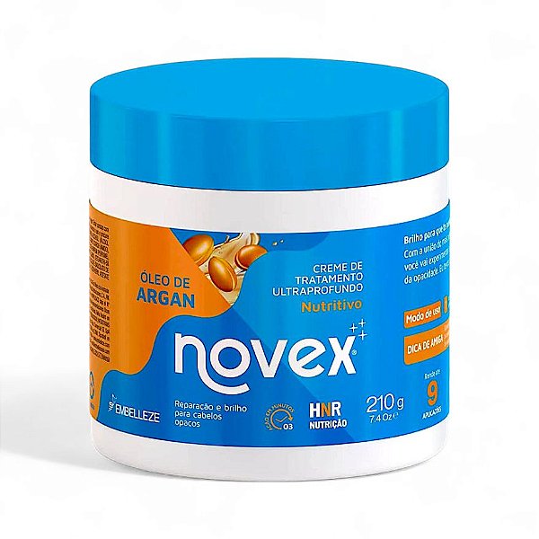 Novex Mini Creme De Tratamento Óleo De Argan 210g