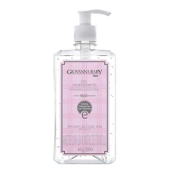 Gel Higienizante Giovanna Baby Classic 500ml