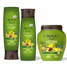 Skala Kit Nutrição Café Verde Shampoo + Condicionador + Creme Tratamento