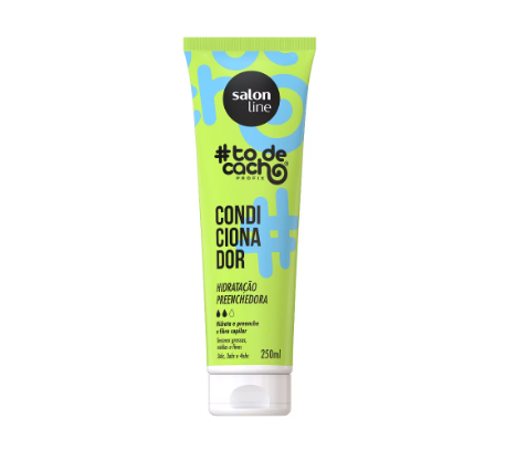 Condicionador #todecacho Hidratação Preenchedora 250ml Salon Line