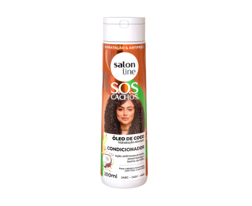 Condicionador SOS Cachos Coco Tratamento Profundo Salon Line 300ml