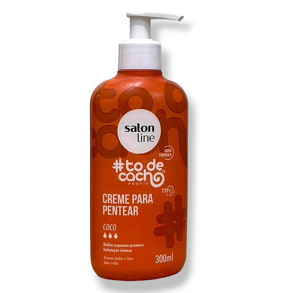 Creme Para Pentear #todecacho Coco Salon Line 300ml