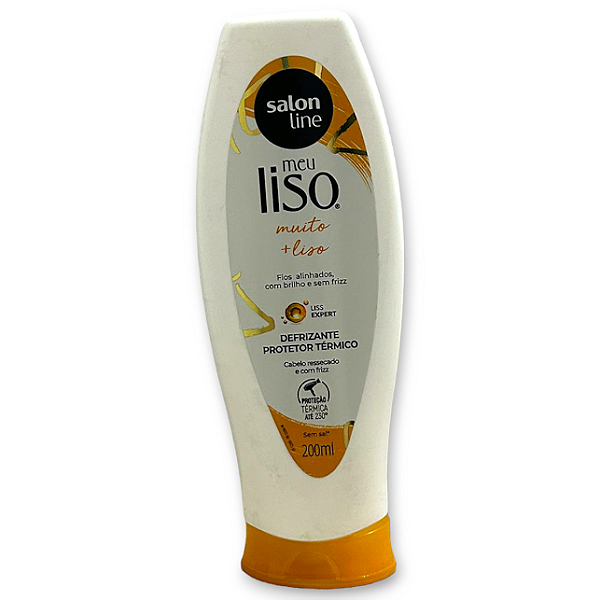 Defrizante Protetor Térmico Meu Liso Muito + Liso Salon Line