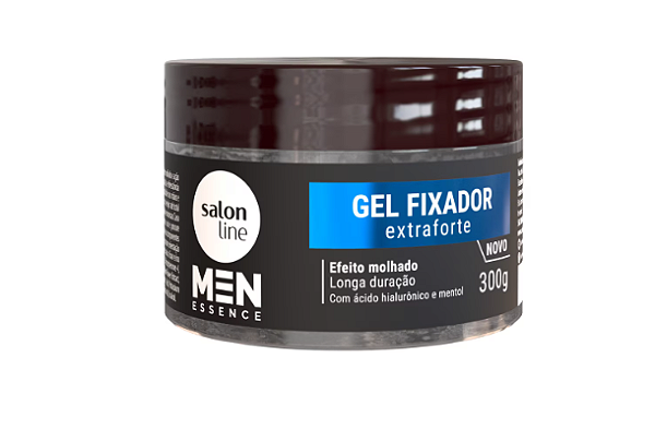 Gel Fixador Men Essence Extraforte Salon Line 300g