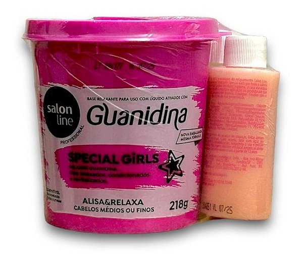 Guanidina Special Girls Relaxer Salon Line 218g