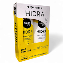 Kit Shampoo + Condicionador Hidra Amido de Milho Salon Line 300ml