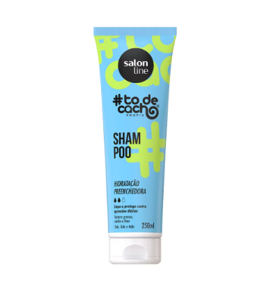 Shampoo #todecacho Hidratação Preenchedora 250ml Salon Line