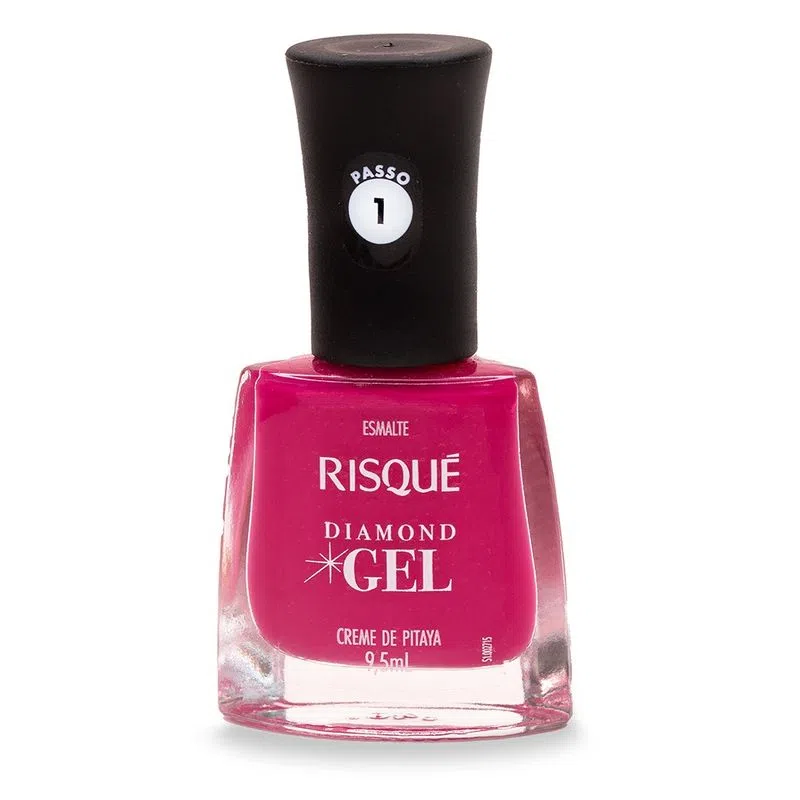 Esmalte Risqué Diamond Gel Creme de Pitaya 9,5ml