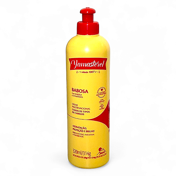 Creme Yamasterol Amarelo Babosa D-pantenol 320g