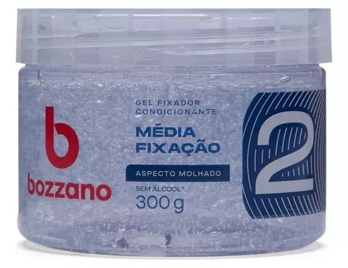 Bozzano Gel Condicionante Fator 2 - Média Fixação com Efeito Molhado 300g