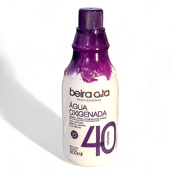 Água Oxigenada Cremosa Beira Alta 900ml 40 VOLUME