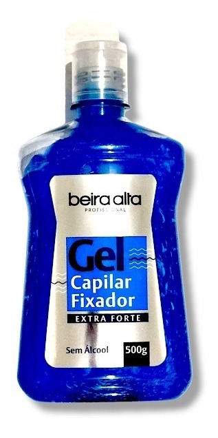 Gel Capilar Fixador Extra Forte Sem Álcool 500g Beira Alta
