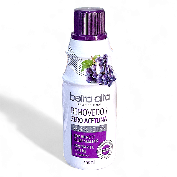 Removedor Esmalte Beira Alta 450ml Aroma De Uva