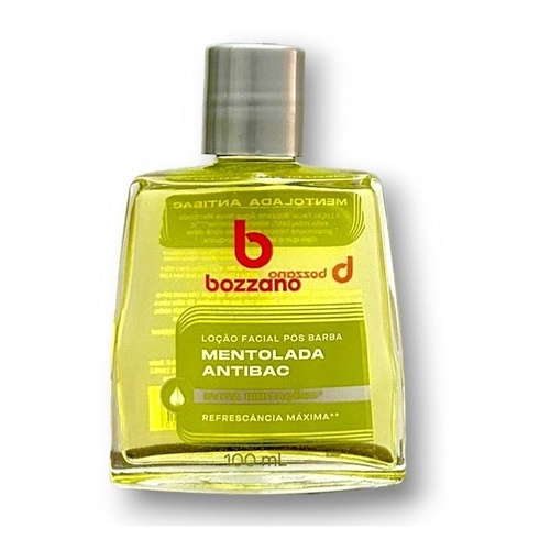 Loção Facial Pós Barba Bozzano Mentolada Antibac 100ml